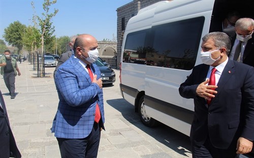 Sağlık Bakanımız Sayın Dr. Fahrettin KOCA'nın İlimize Teşrifi